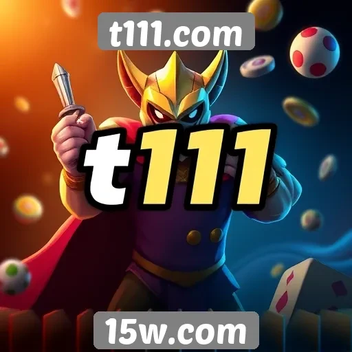 Diversidade de jogos disponíveis no t111.com